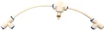 Vstec for RO UV Water Purifier TDS Controller Kit Switch Valve with 2 Pcs T Connectors and 2 Mtrs 1/4 Inch Pipe - Image 4