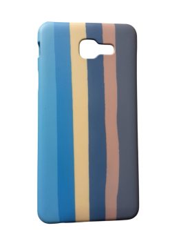 for Samsung Galaxy J7 Max Rainbow Hard Silicone Case Cover  new