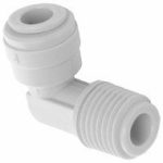 Vstec 2 Pieces RO Outer Pre Filter Elbow Connector 3/8" Size Tube x 1/4" Male Thread -3/8" Big RO Tube - Image 2