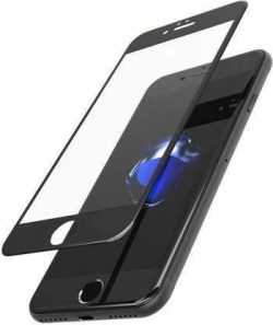 Black Tempered Glass for iPhone 8