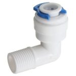 3 Pcs RO Membrane Housing Elbow Connector Suited for All RO Models-3/8 x 1/8" - Image 3