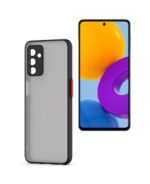 For Samsung M52 5G Back Cover Smoke Case | Camera Bump Protection Frosted Matte | 360 Degree Shockproof Anti-Drop - Image 5