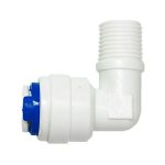 Vstec 2 Pieces RO Outer Pre Filter Elbow Connector 3/8" Size Tube x 1/4" Male Thread -3/8" Big RO Tube