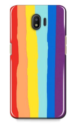 for Samsung Galaxy J4 Plus  Rainbow Hard Silicone Case Cover new