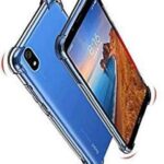 Vstec OO LALA JI Drop Tested Shock Proof Slim Mobile Cover (Soft & Flexible Shockproof Back Case with Cushioned Edges) for Samsung Galaxy M01 Core/Samsung Galaxy A01 Core (Transparent)