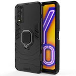 OO LALA JI-D5 Stand Poly Carbonate | Black Back Cover For VIVO Y20i