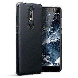 OO LALA JI Black Soft Silicone Case For NOKIA 6