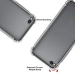 Xiaomi Redmi Go Soft Silicone Shockproof Bumper Case Back Cover in Transparent[Air Cushion Technology]-for Mi Go - Image 5