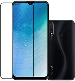 Black Tempered Glass for VIVO Y21