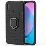 OO LALA JI-D5 Stand Poly Carbonate | Black Back Cover For VIVO V9