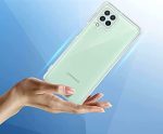 Samsung Galaxy A22 4G Ultra Clear Slim Anti-Slip Grip Soft Flexible Back Cover - Image 3