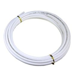 Vstec 3/8" Inch Big Diameter Size RO Wire Pipe 10 m Length Hose Pipe/White Tube for High Water Flow Rate - 10M
