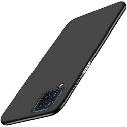 OO LALA JI Black Soft Silicone Case For Samsung Galaxy F42