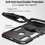 OO LALA JI-D5 Stand Poly Carbonate | Black Back Cover For Xiaomi Redmi A2 - Image 4