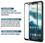 Black Tempered Glass for Moto G7 - Image 2