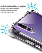 Vstec OO LALA JI Drop Tested Shock Proof Slim Mobile Cover (Soft & Flexible Shockproof Back Case with Cushioned Edges) for Samsung Galaxy M01 Core/Samsung Galaxy A01 Core (Transparent)