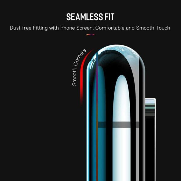 Black Tempered Glass For Honor Y9 Prime - Image 3