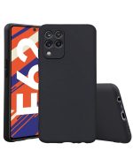 OO LALA JI Black Soft Silicone Case For Samsung Galaxy F62