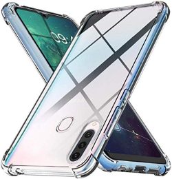 Samsung Galaxy A20s Bumper Transparent Back Cover