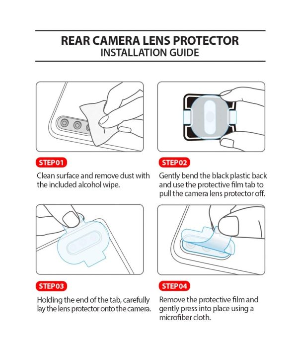 OO LALA JI – Camera Anti Shock Guard For Samsung Galaxy M22 - Image 4