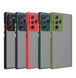 For Samsung M52 5G Back Cover Smoke Case | Camera Bump Protection Frosted Matte | 360 Degree Shockproof Anti-Drop