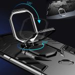 OO LALA JI-D5 Stand Poly Carbonate | Black Back Cover For Samsung Galaxy A70 - Image 6