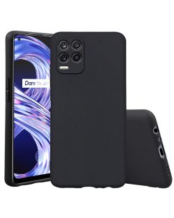 OO LALA JI Black Soft Silicone Case For Realme 8S