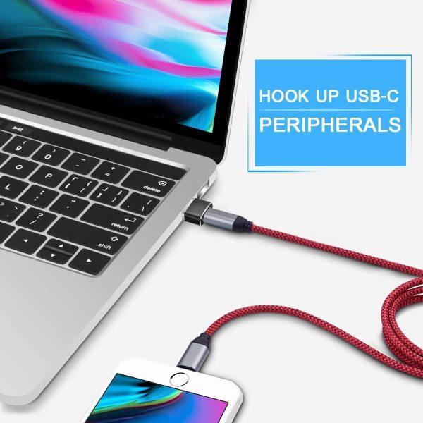 OO LALA JI - Mini USB C Female to USB Male Adapter Type C to A Charger Cable Adapter Compatible with All Type C Device - Image 8