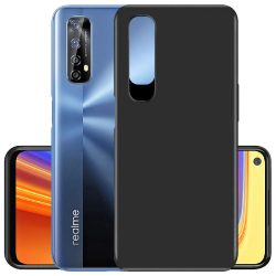 OO LALA JI Black Soft Silicone Case For Realme Narzo 20A