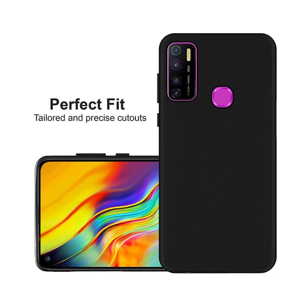 OO LALA JI Black Soft Silicone Case For INFINIX HOT 10 - Image 2