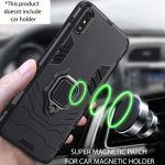 OO LALA JI-D5 Stand Poly Carbonate | Black Back Cover For Xiaomi Redmi POCO M3 PRO - Image 4