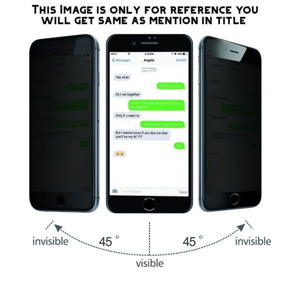 OO LALA JI - Imported Privacy Glass For iPhone X - Image 4