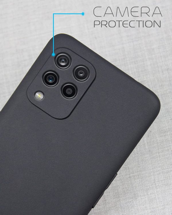 OO LALA JI Black Soft Silicone Case For Samsung Galaxy F62 - Image 5