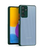 For Samsung M52 5G Back Cover Smoke Case | Camera Bump Protection Frosted Matte | 360 Degree Shockproof Anti-Drop - Image 2