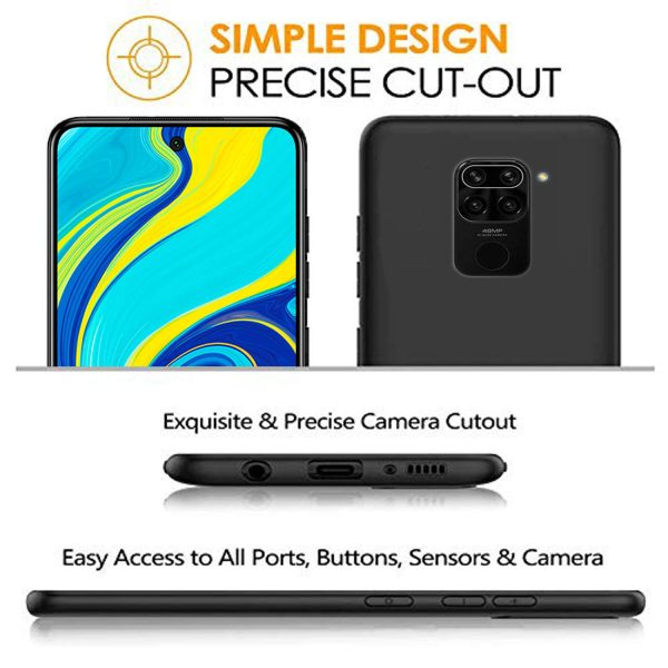 OO LALA JI Black Back Cover for Xiaomi Redmi NOTE 9 - Image 3
