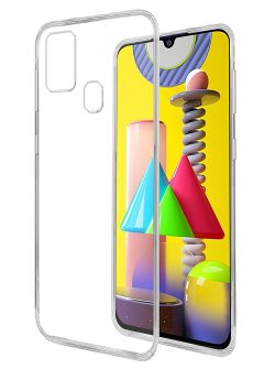 Samsung Galaxy F41 (Flexible | Transparent) Back Cover