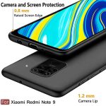 OO LALA JI Black Back Cover for Xiaomi Redmi NOTE 9 - Image 2