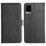 OO LALA JI Premium Vintage Leather Flip Cover Case for Vivo V21 - Image 3