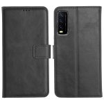 OO LALA JI Leather Magnetic Vintage Flip Wallet Case Cover for Vivo Y20 - Image 2