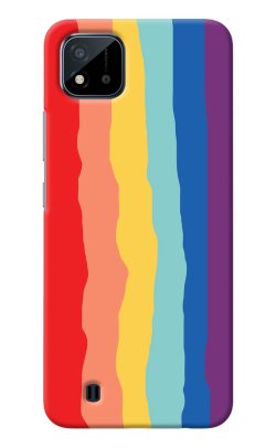 OO LALA JI - Rainbow Hard Silicone Case Cover for Realme C20 new