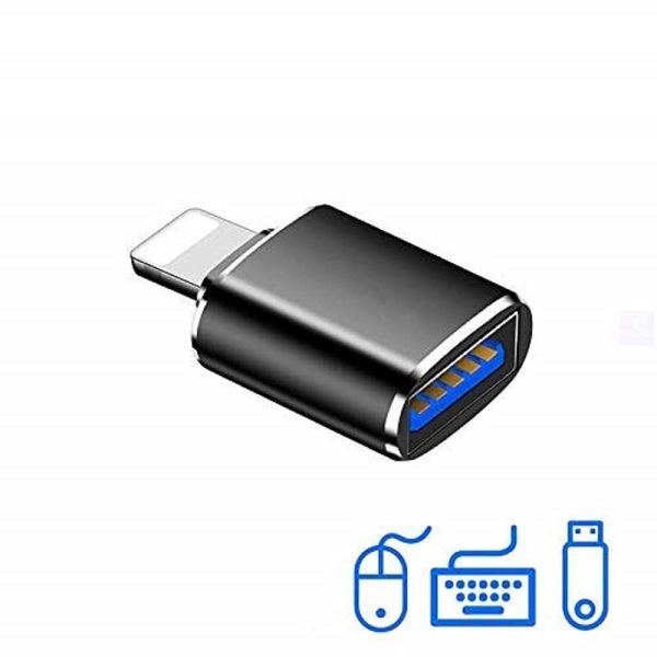 OO LALA JI -USB A Male to Female OTG Adapter Compatible with iPhone, iPad, iPad Pro - Image 3