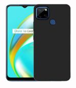 For Realme C12 Narzo 20 Back Cover -Black - Image 4