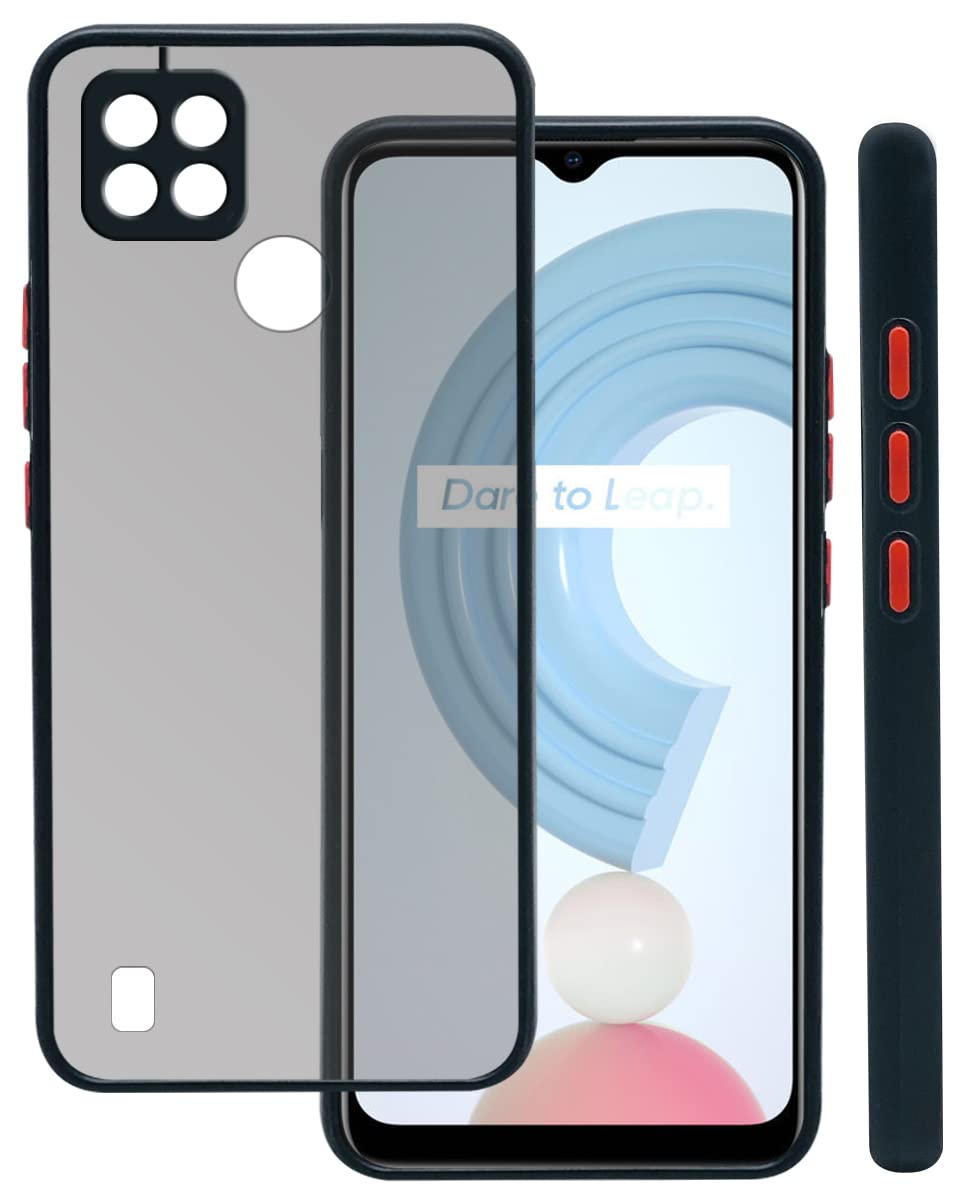 Realme C21Y Smoke Back Cover - Black new