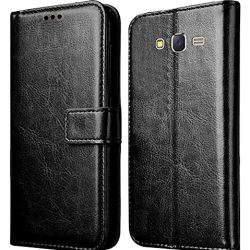 Samsung Galaxy J7 Flip Cover Black