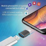 OO LALA JI -USB A Male to Female OTG Adapter Compatible with iPhone, iPad, iPad Pro - Image 2