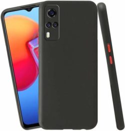 OO LALA JI Black Back Cover for VIVO Y51 2020