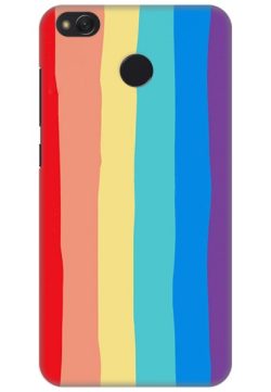 OO LALA JI - Rainbow Hard Silicone Case Cover for Xiaomi Mi 4A new