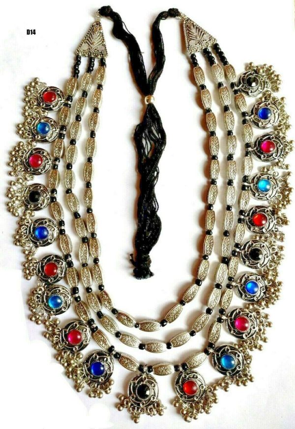 Oxidized Necklace Afghani Jewelry Tribal Necklace Indian Neck lace