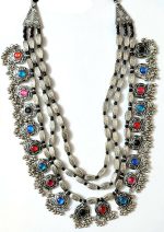 Oxidized Necklace Afghani Jewelry Tribal Necklace Indian Neck lace