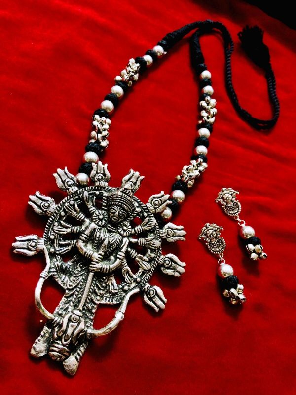 Oxidized Necklaces for Women, Oxidized Indian Jewelry, Necklaces for Women, O...
